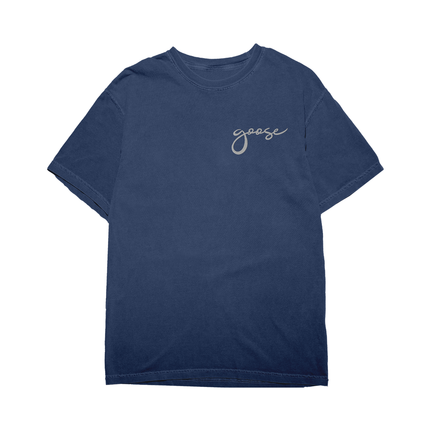 Embroidered Script Logo Tee
