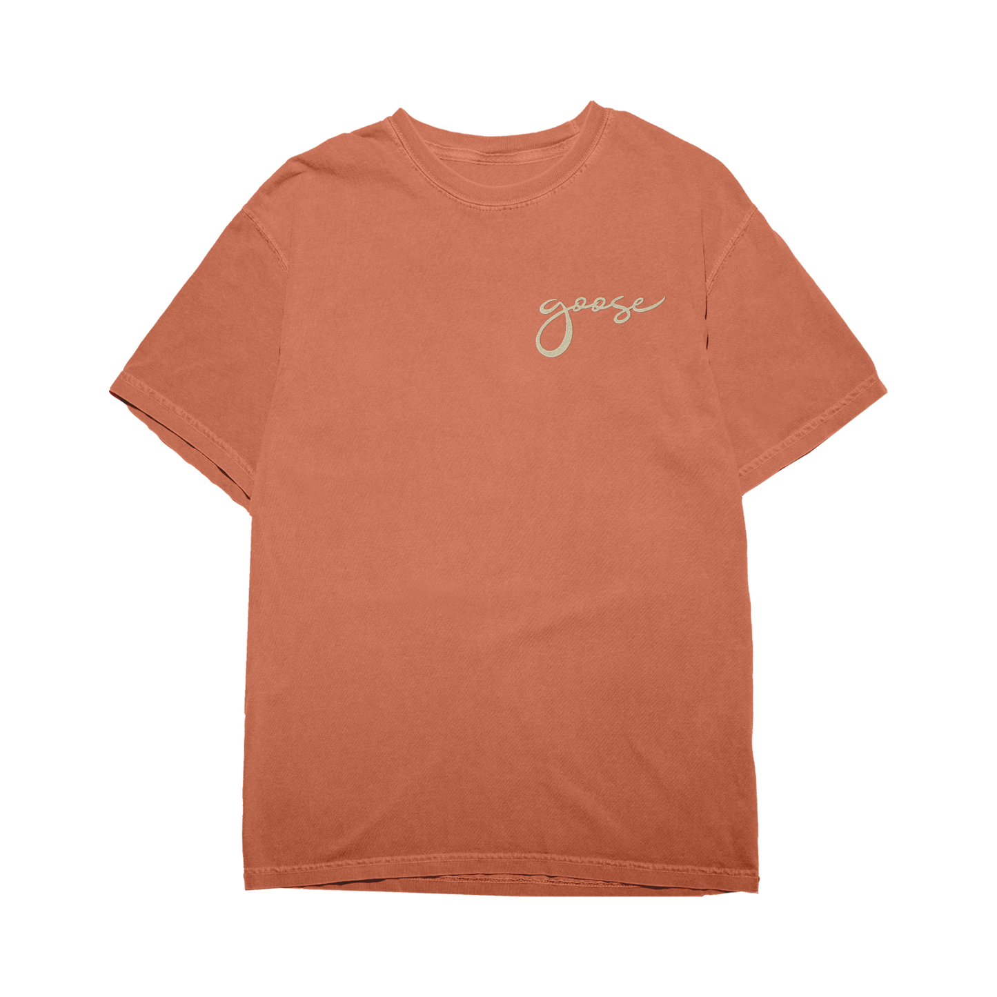 Embroidered Script Logo Tee