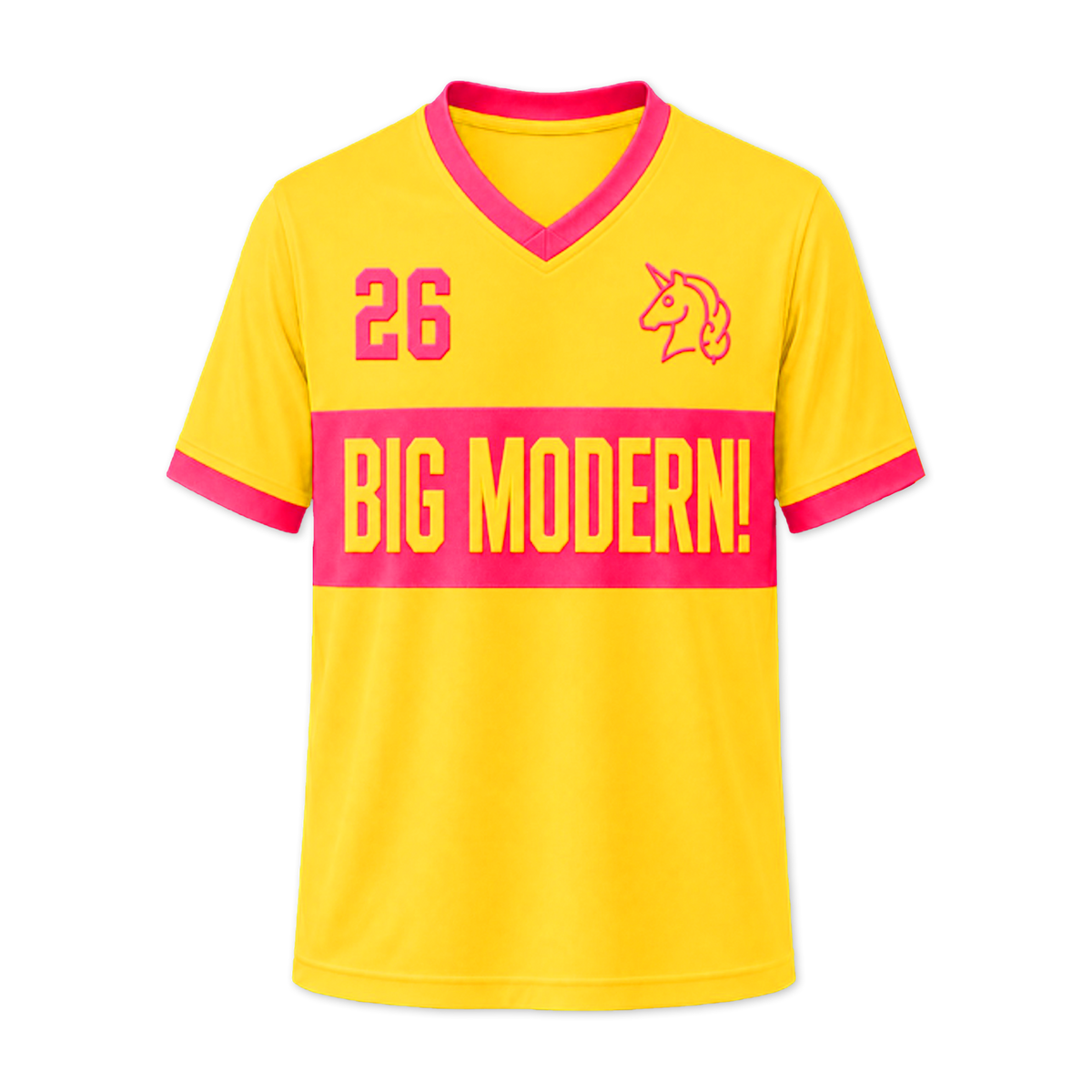 Big Modern! Unicorn Soccer Jersey