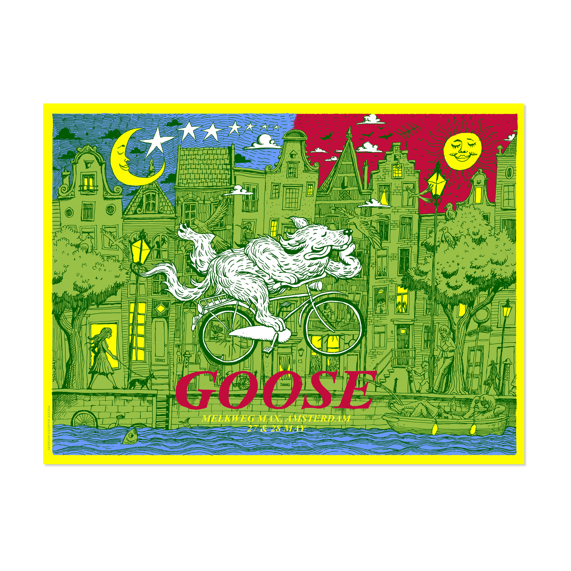 Amsterdam, NL - 5/27 + 5/28/26 Poster by Maarten Donders