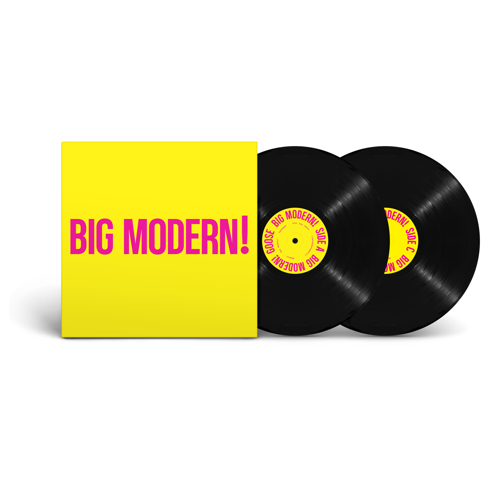 BIG MODERN! - "Big Cat" Black 2xLP