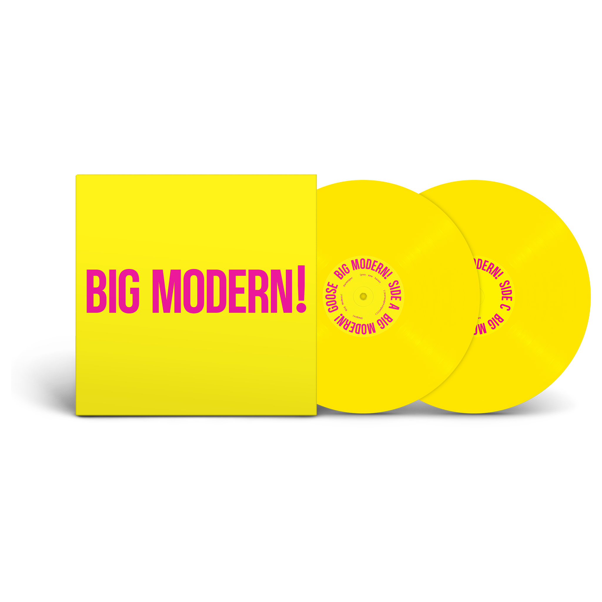 BIG MODERN! - "Big Dolphin" Yellow 2xLP (Spotify Fans First Exclusive)