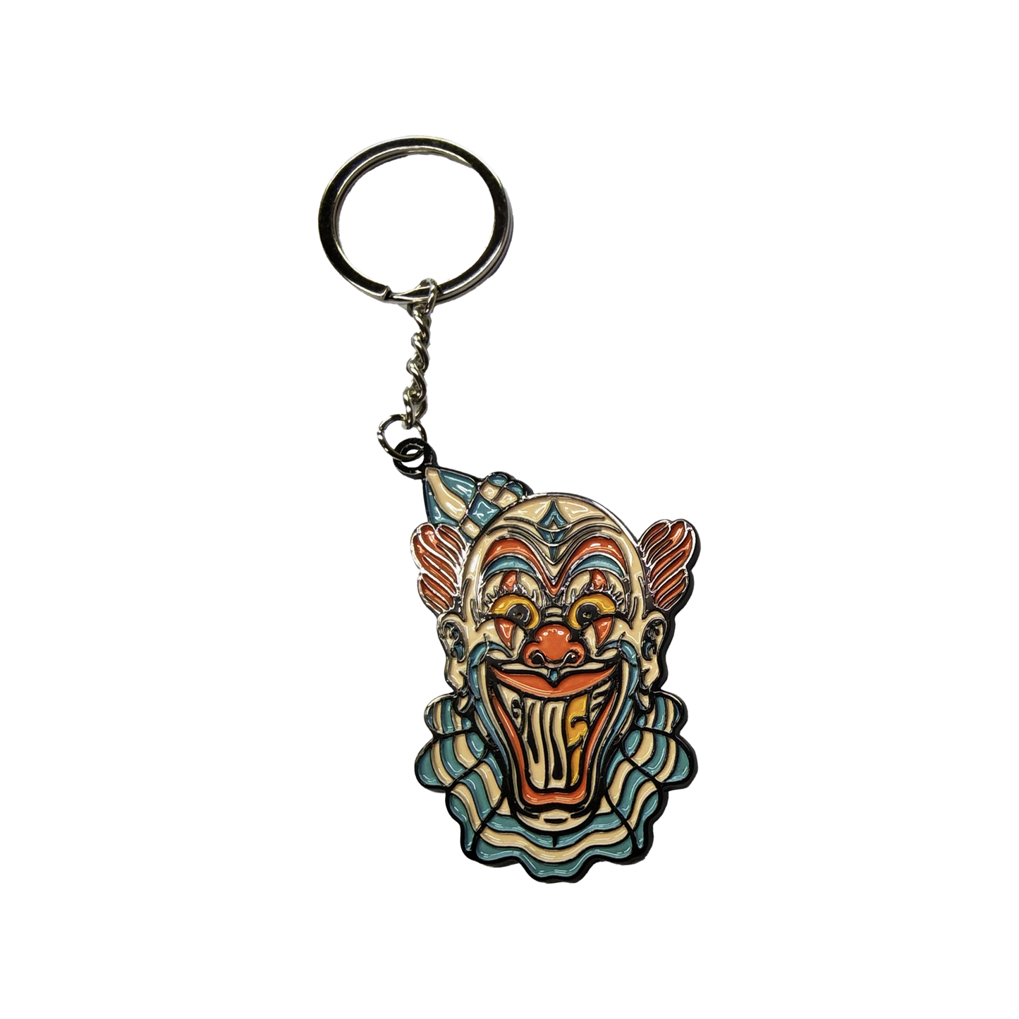 Clown Enamel Keychain