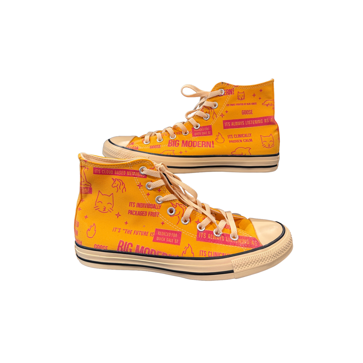 Big Modern! Converse Chuck Taylor High Top Shoes