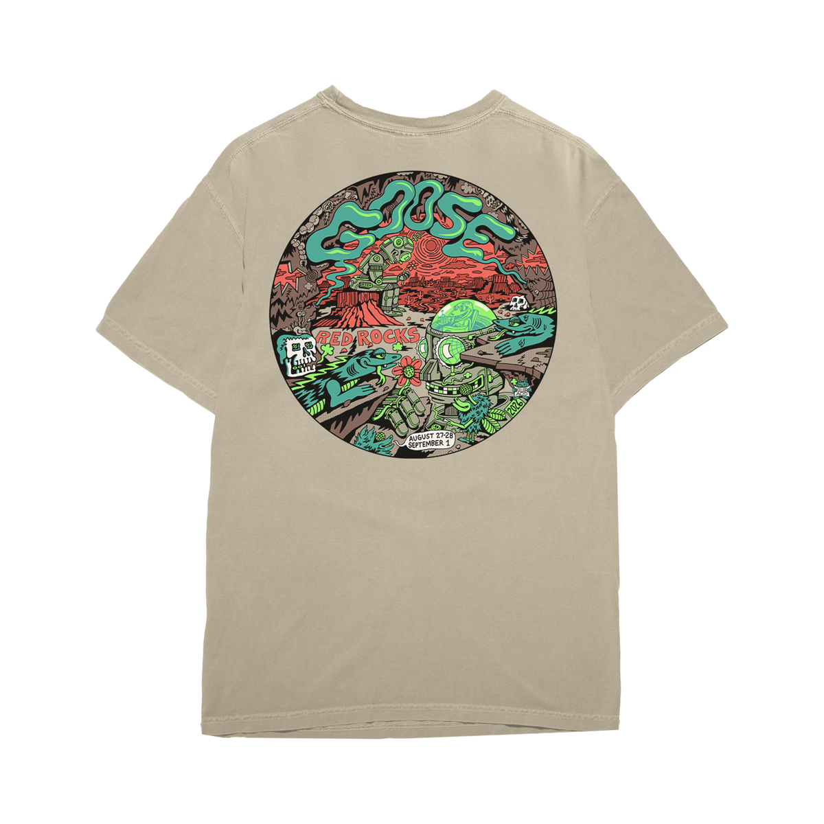 Red Rocks 2026 - Killer Acid Event Tee