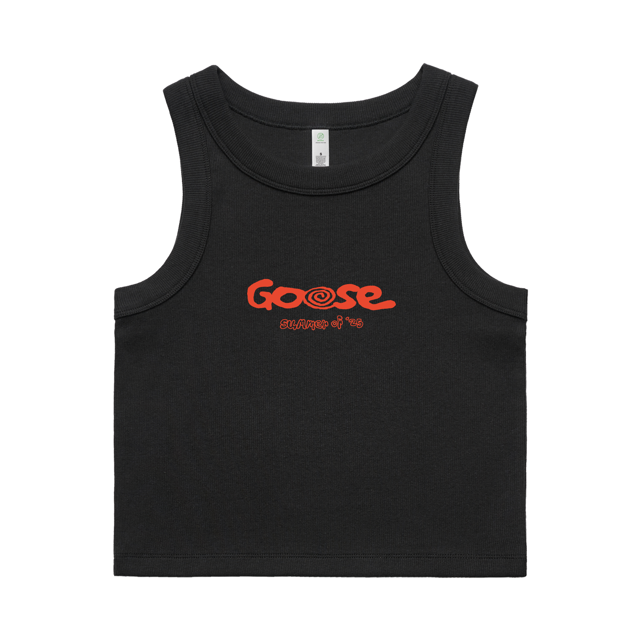 Swirl Summer Ladies Crop Tank