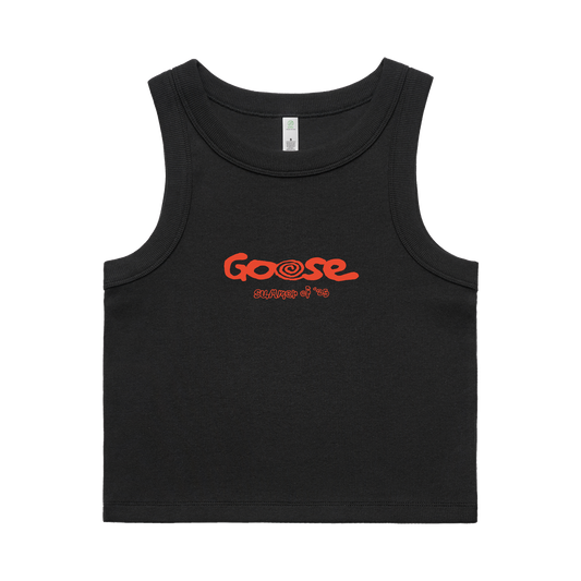 Swirl Summer Ladies Crop Tank