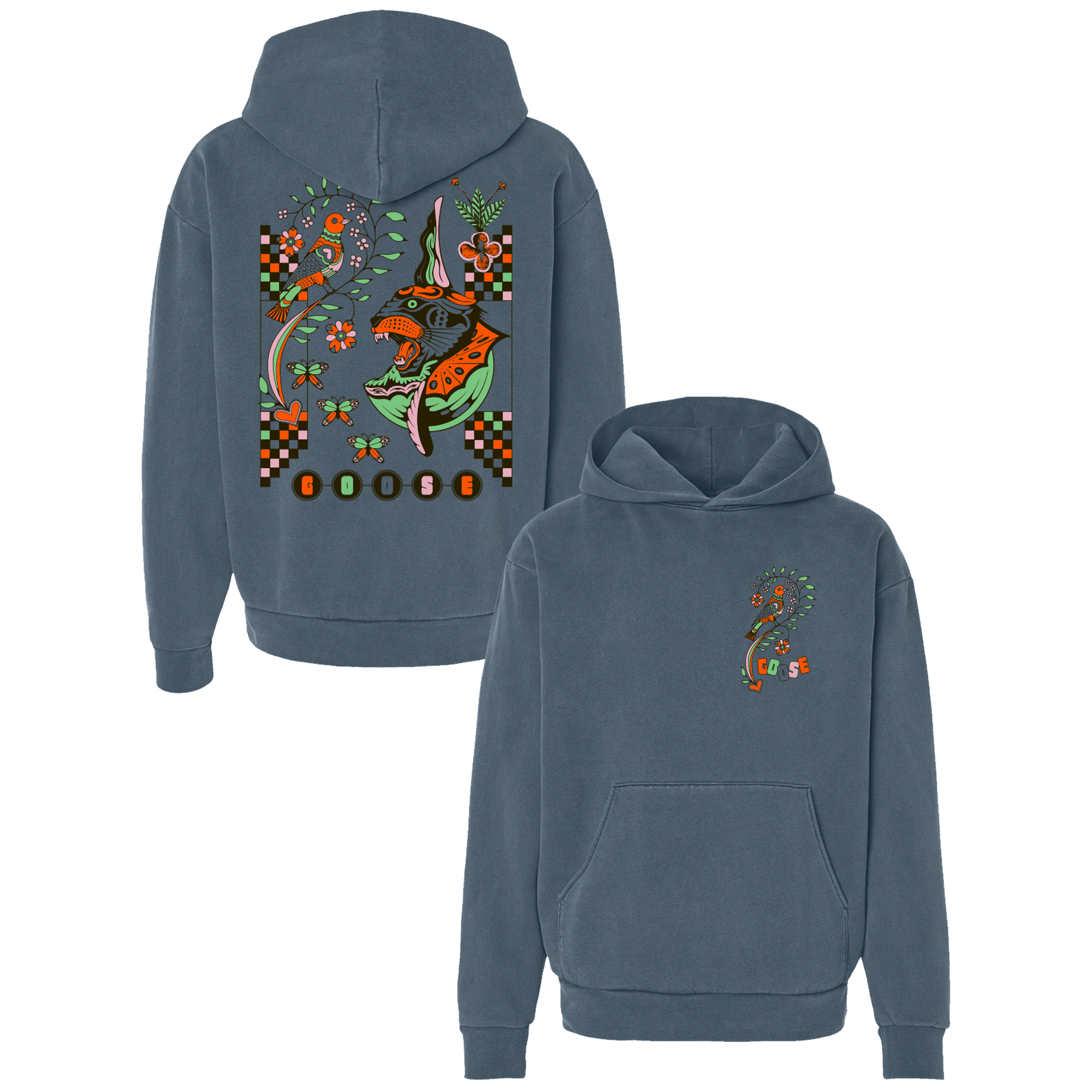 Tiger Bird Hoodie