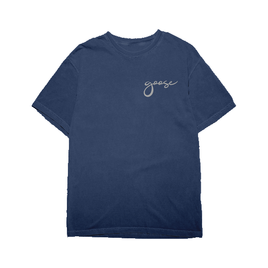 Embroidered Script Logo Tee