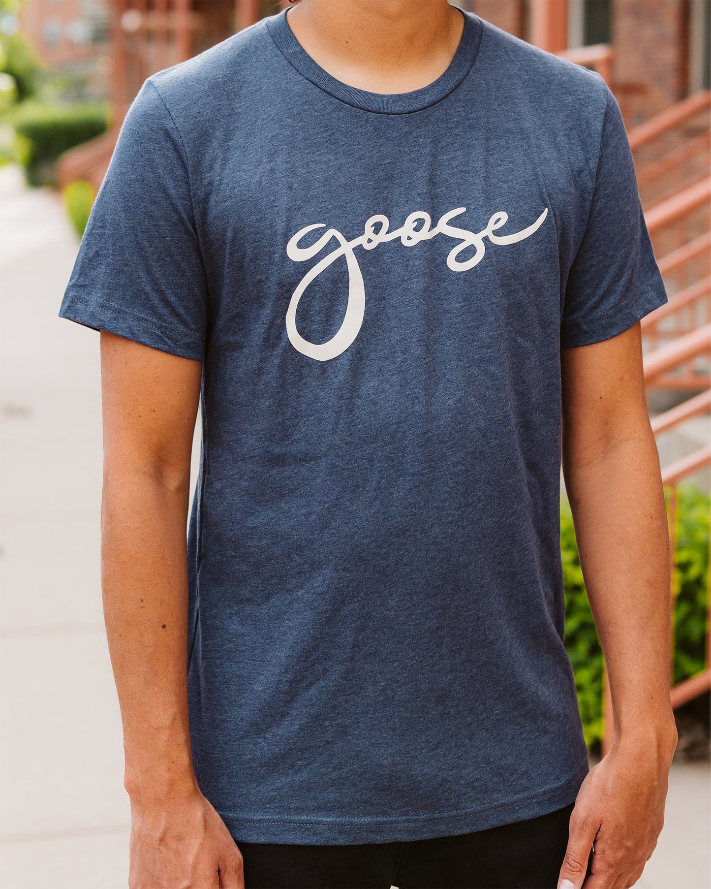 Script Logo Heather Tee